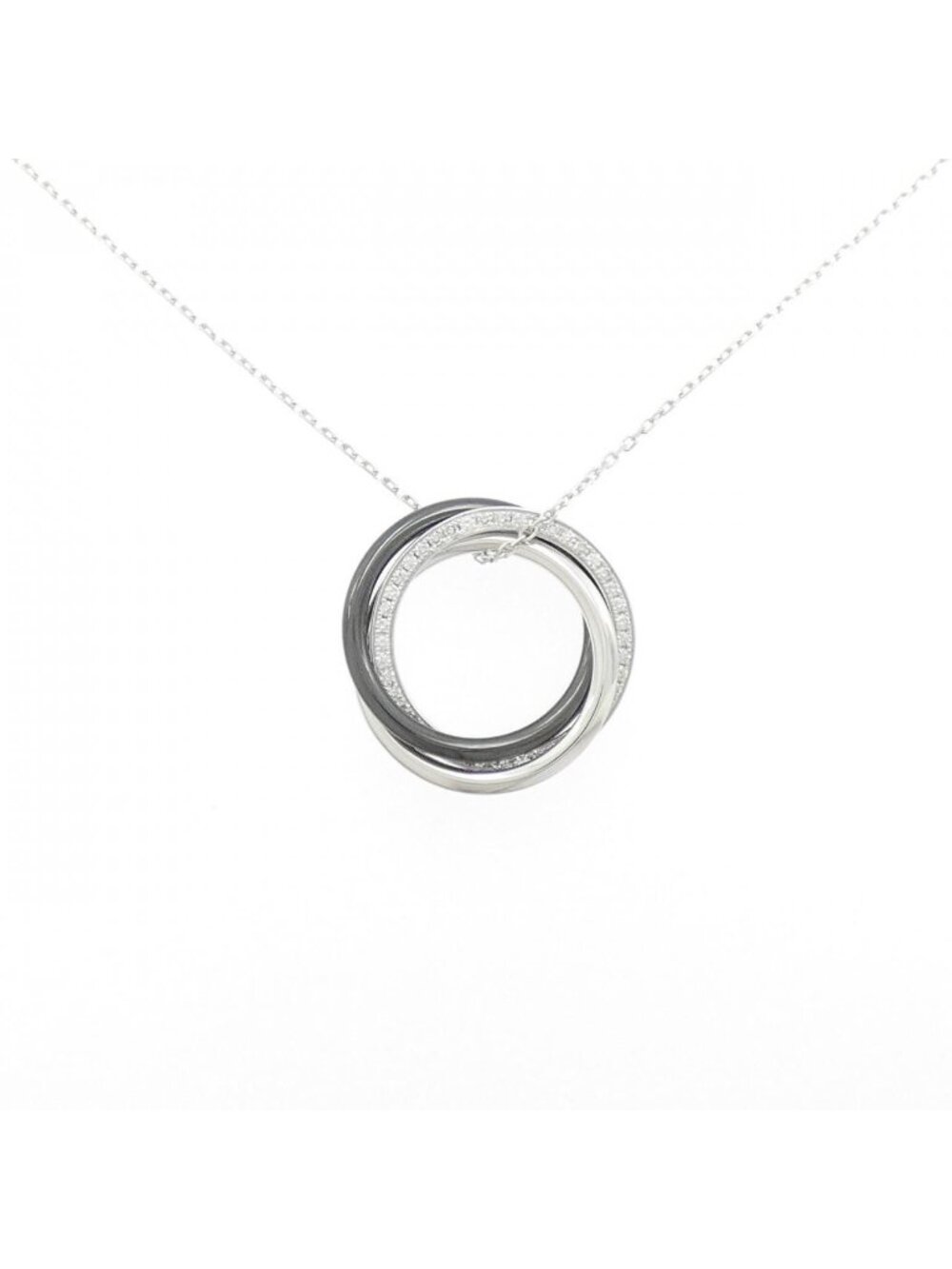Cartier Trinity Black &white Necklace